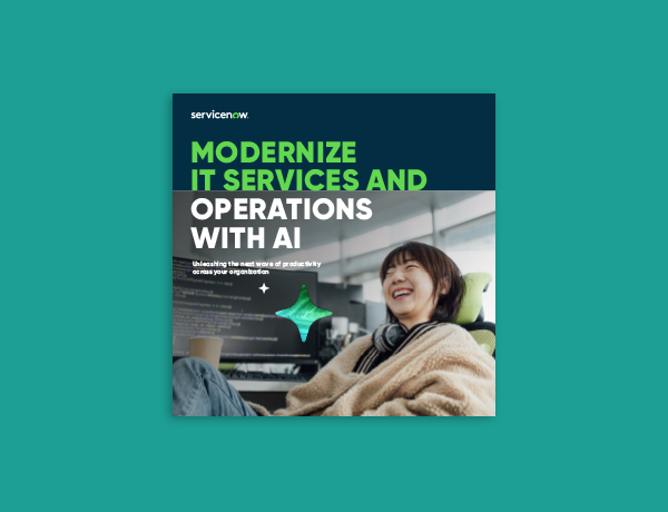 Modernize Your IT Services and Operations with AI